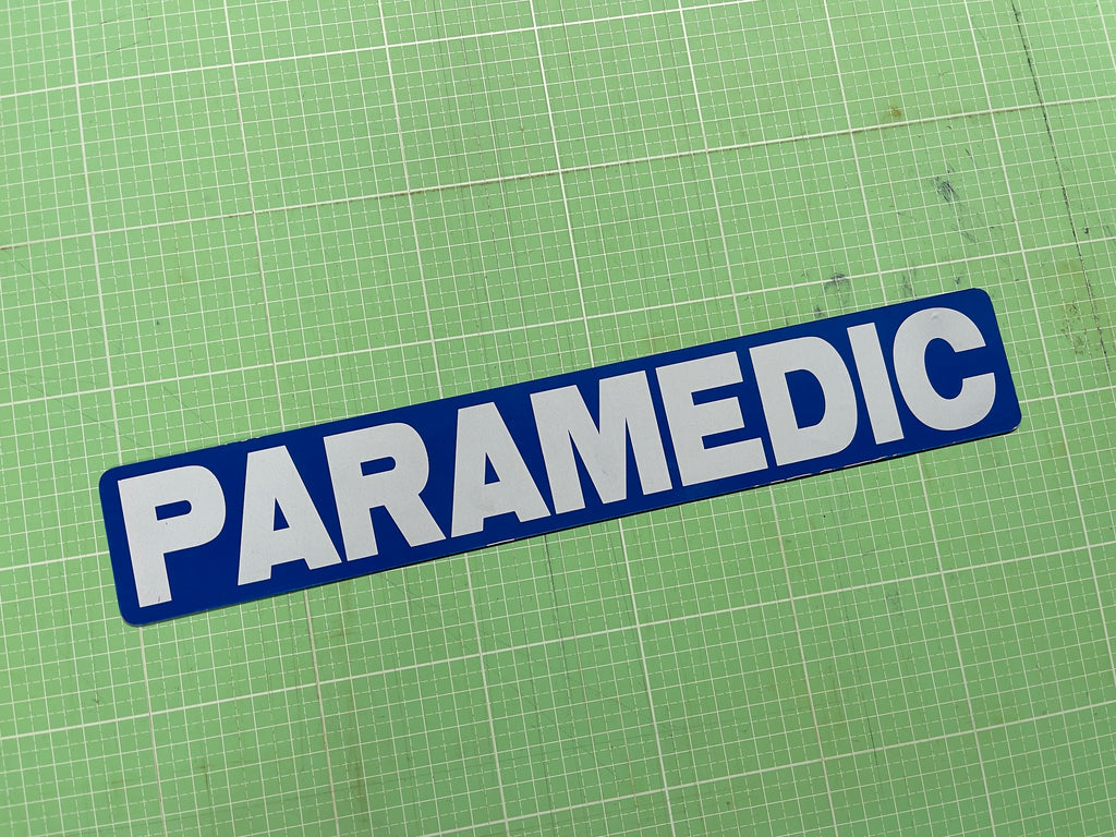 Magnetschild 30 x 5 cm (2 Stück) reflektierend