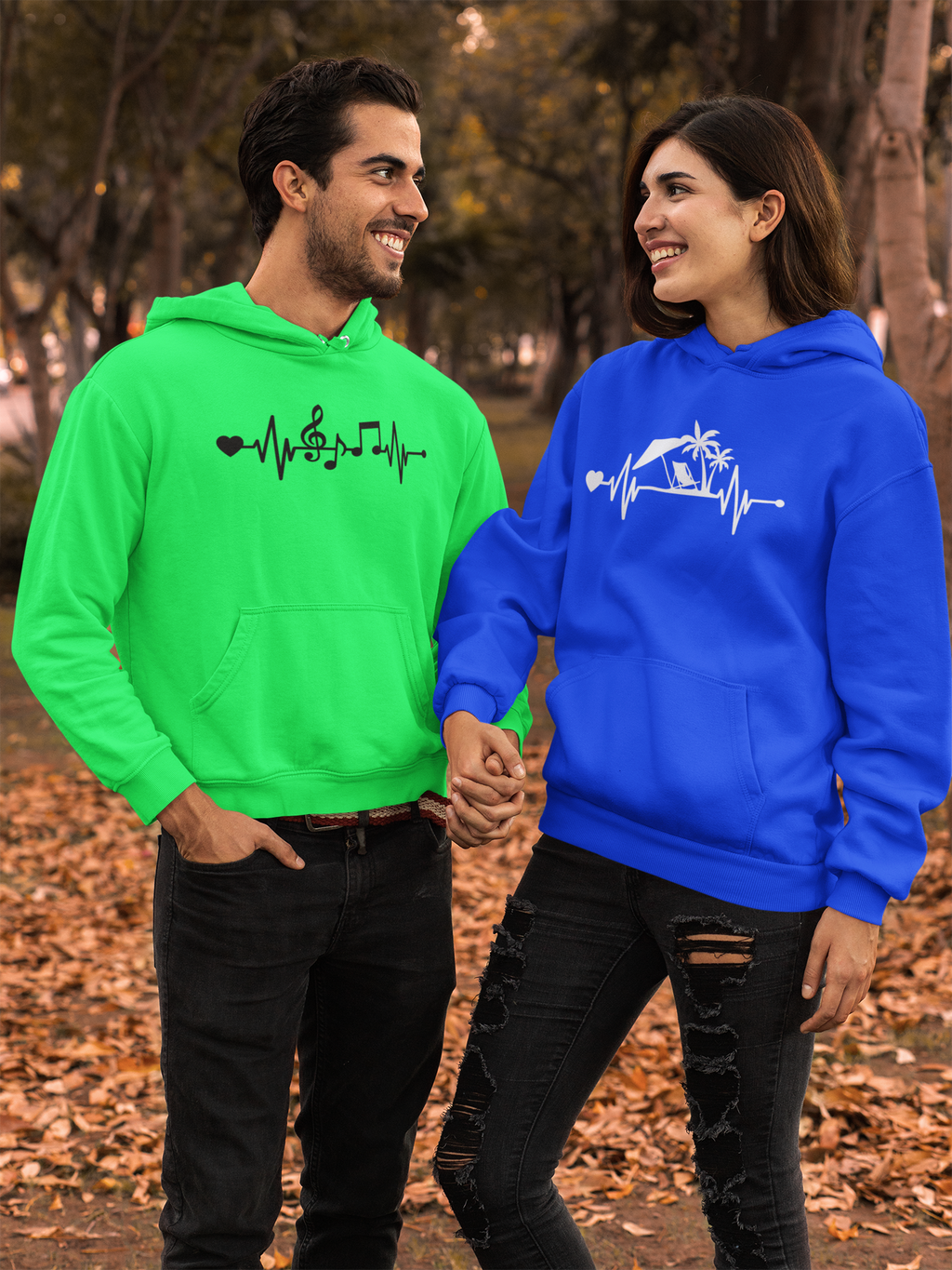 Hoodie HEARTBEAT - 80/20 Kapuzenpullover