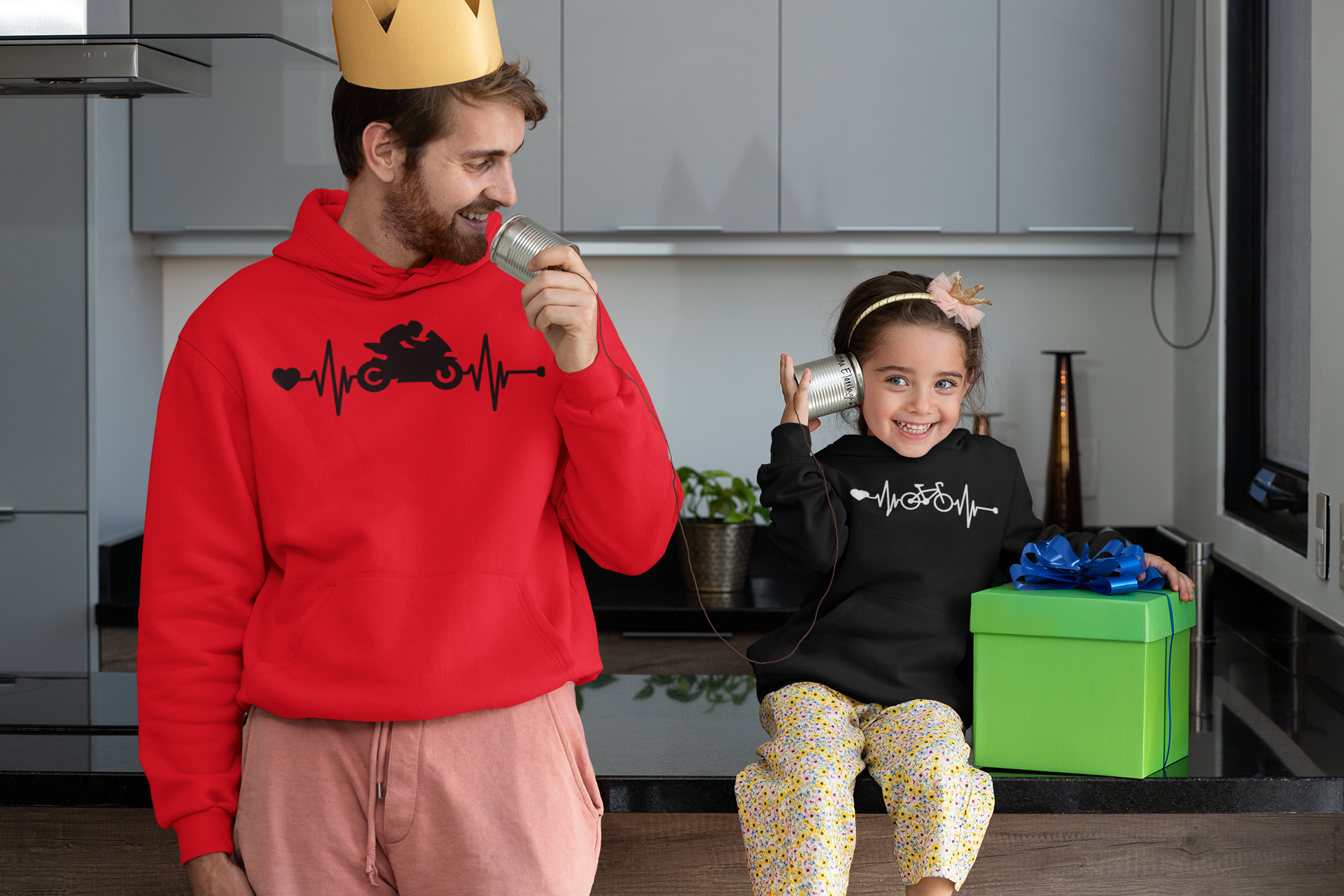 Hoodie HEARTBEAT - 80/20 Kapuzenpullover