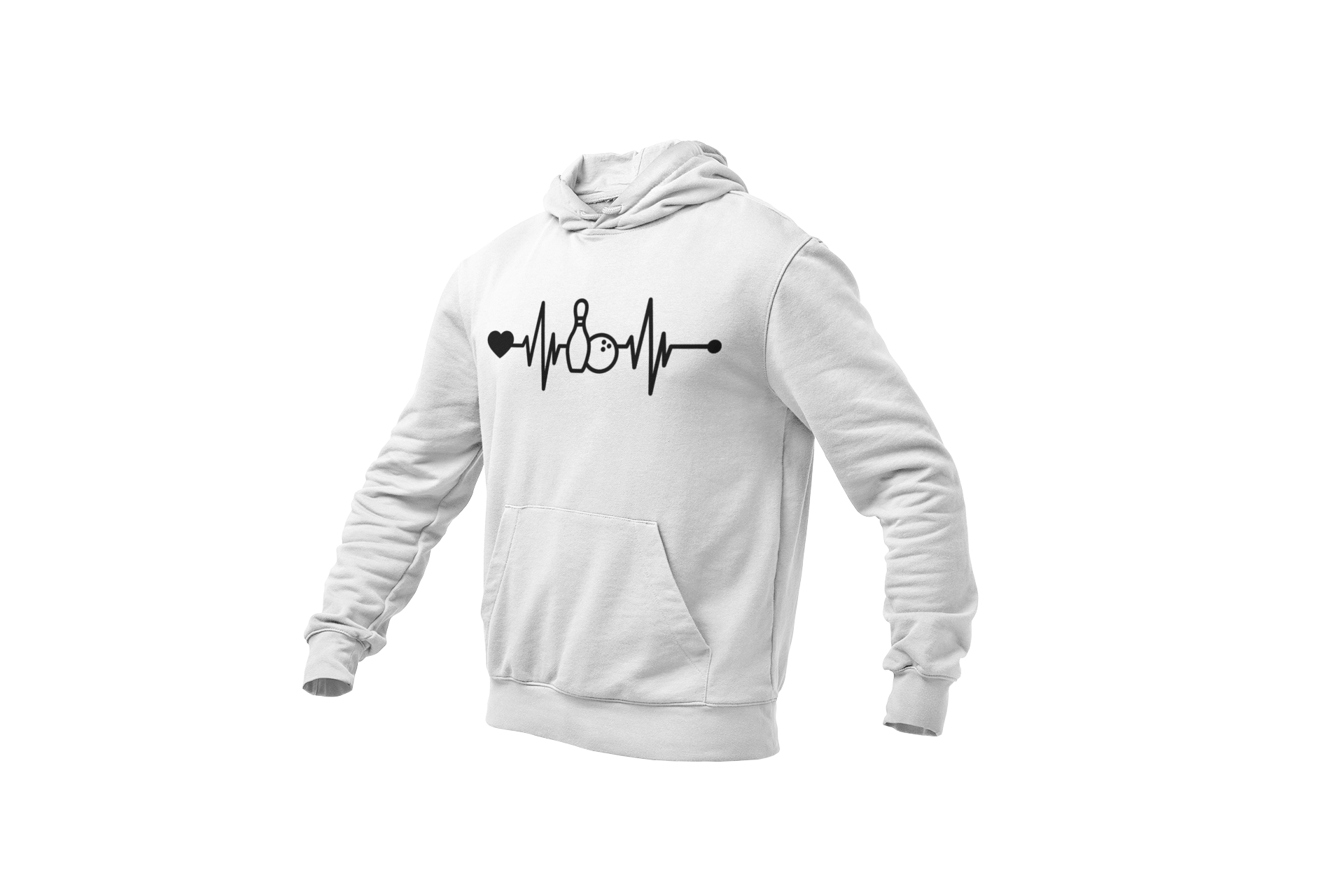 Hoodie HEARTBEAT - 80/20 Kapuzenpullover