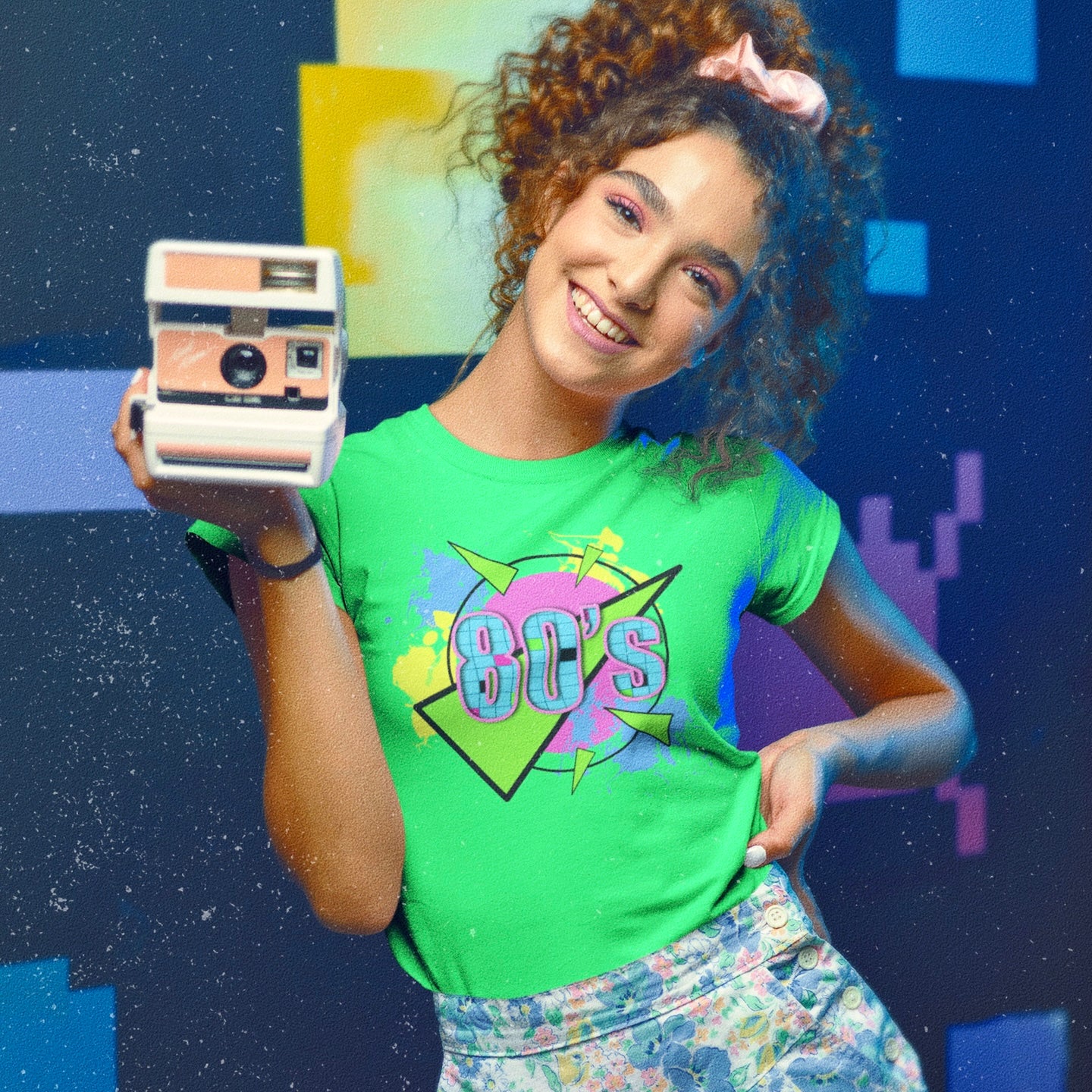 T-Shirt „Back to the 80‘s“ Vintage Retro Shirt 80er