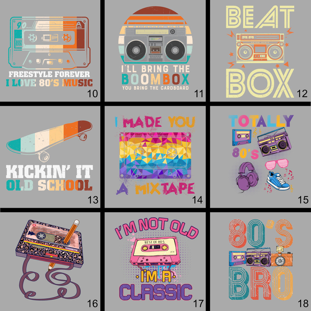 Kaffeebecher „Back To The 80‘s“ Emaille