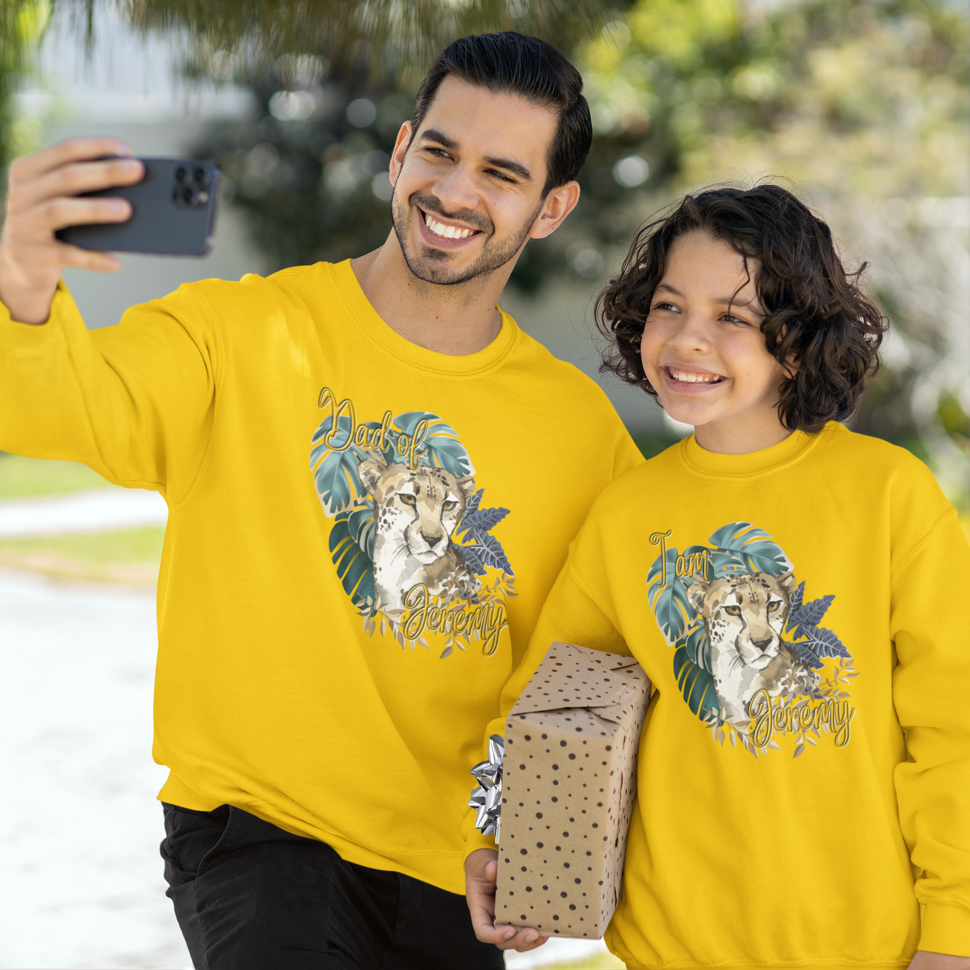 Sweatshirt WUNSCHDRUCK / WUNSCHTEXT - Sweater Longshirt personalisiert