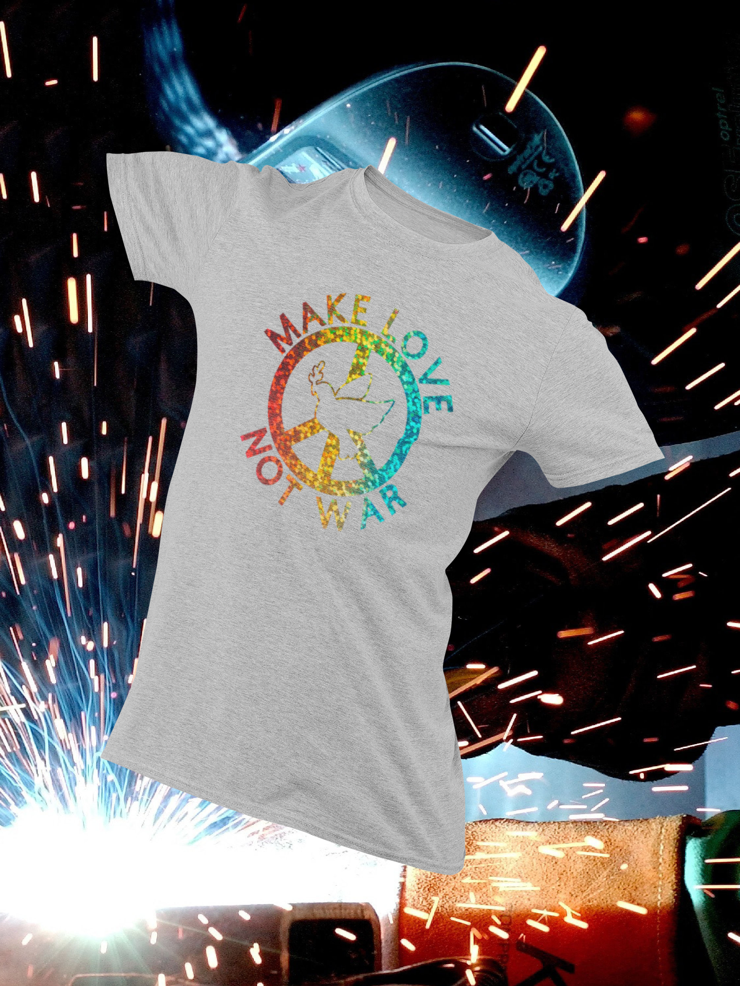 T-Shirt MAKE LOVE not WAR