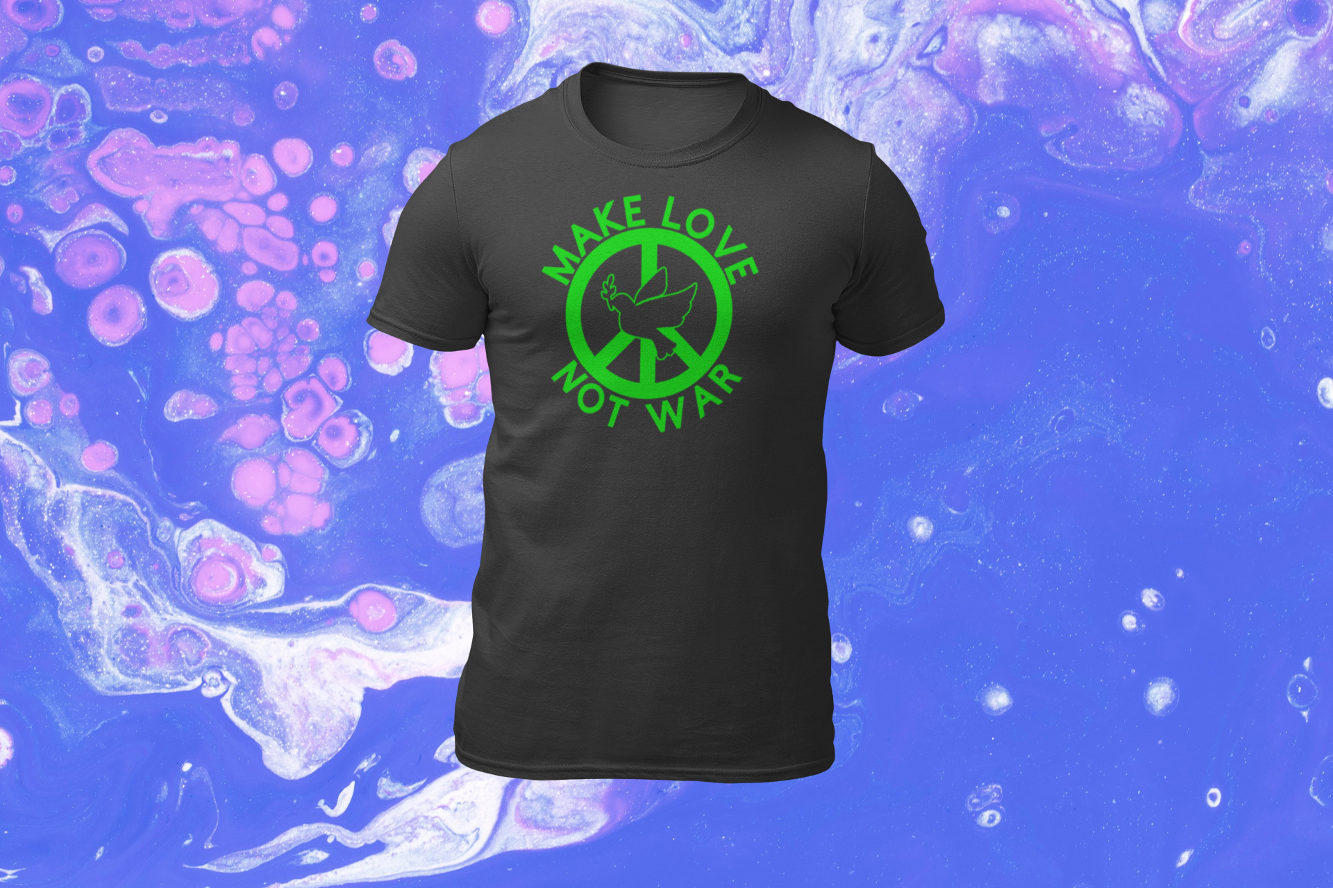 T-Shirt MAKE LOVE not WAR