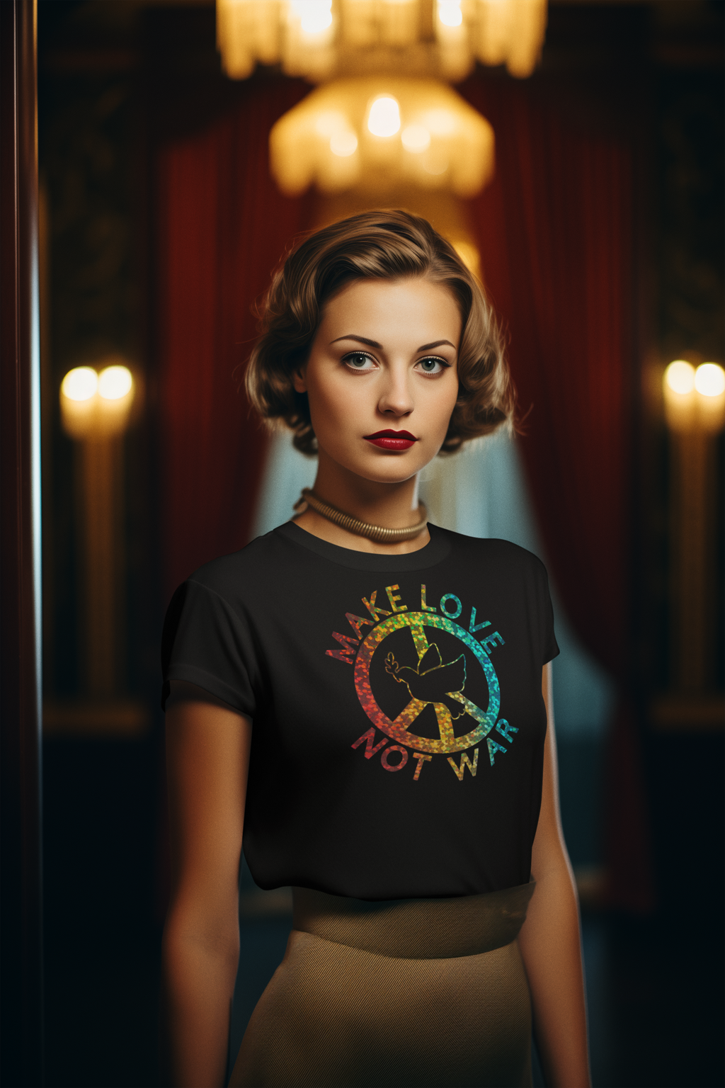 T-Shirt MAKE LOVE not WAR