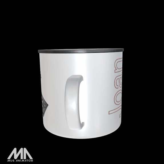 Kaffeebecher „Back To The 80‘s“ Emaille