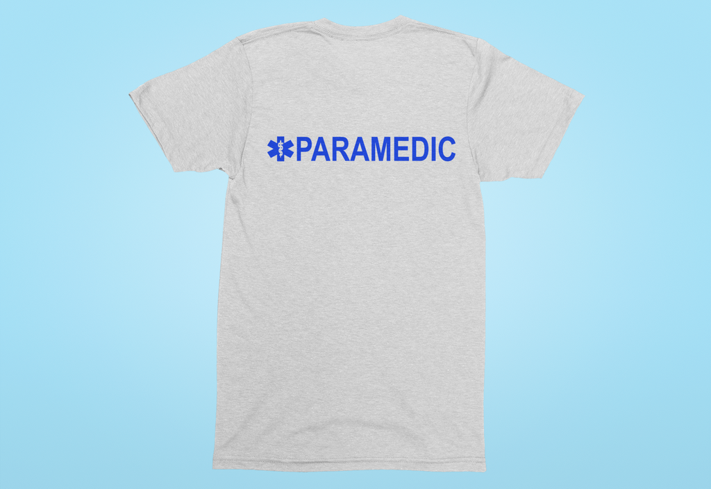 T-Shirt PARAMEDIC mit reflektierendem Druck