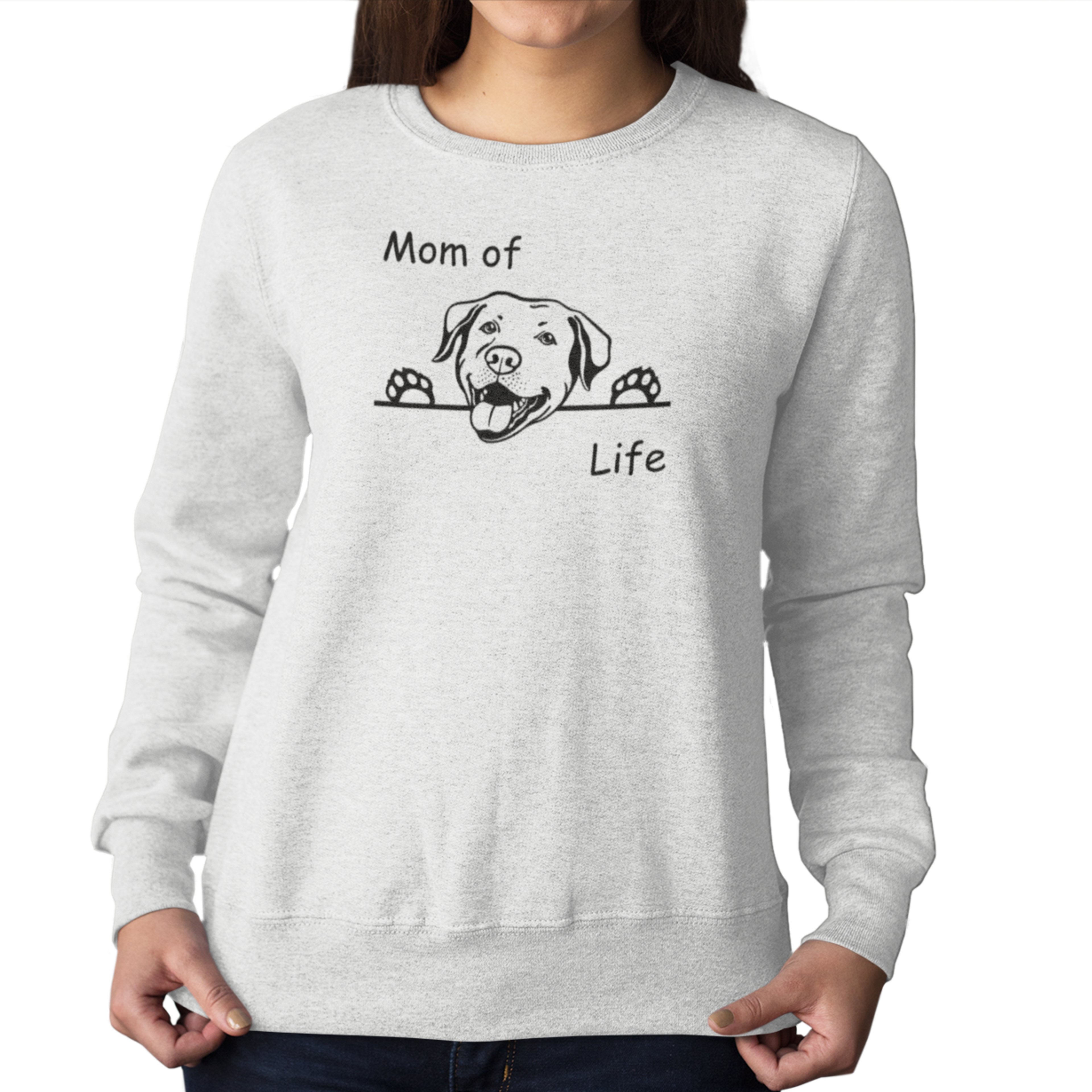 Hoodie MOM of / DAD of "Name" Ihrer Fellnase  und Hunderasse - personalisiert