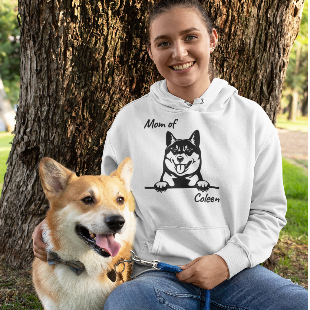 Hoodie MOM of / DAD of "Name" Ihrer Fellnase  und Hunderasse - personalisiert