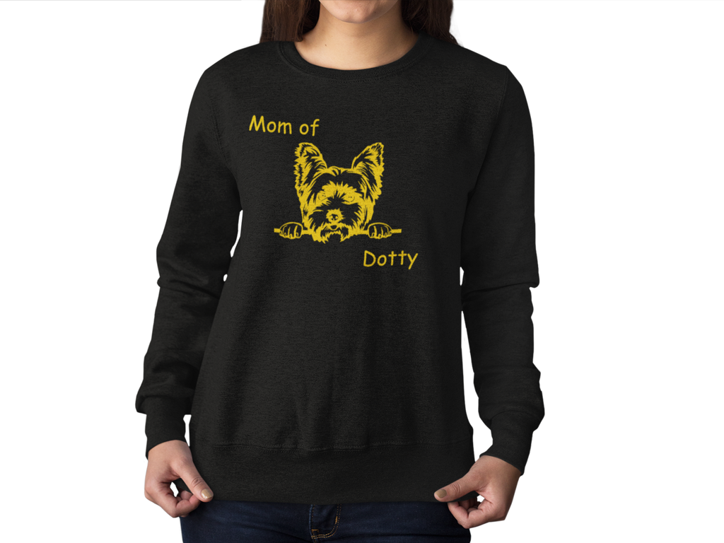 Hoodie MOM of / DAD of "Name" Ihrer Fellnase  und Hunderasse - personalisiert