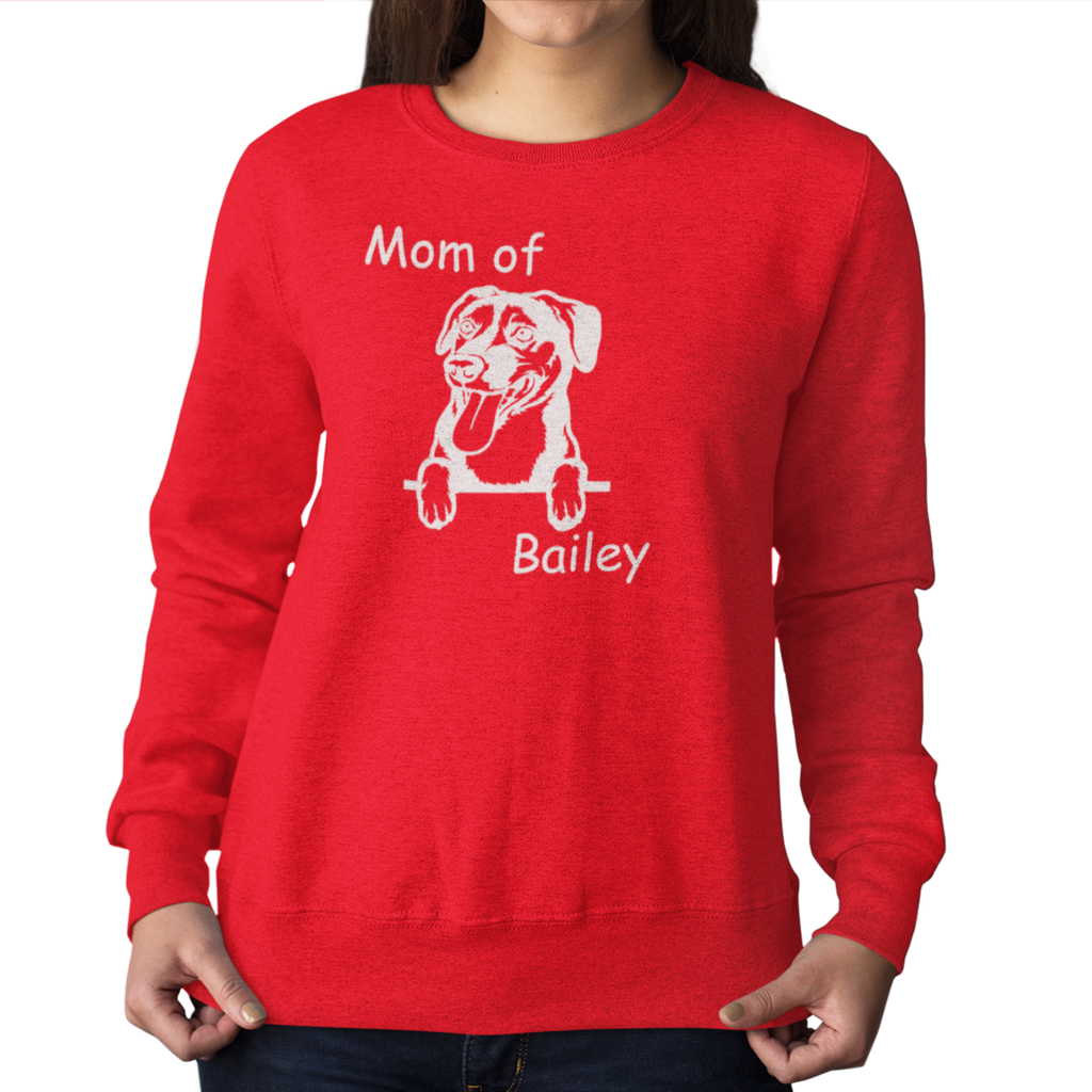 Hoodie MOM of / DAD of "Name" Ihrer Fellnase  und Hunderasse - personalisiert