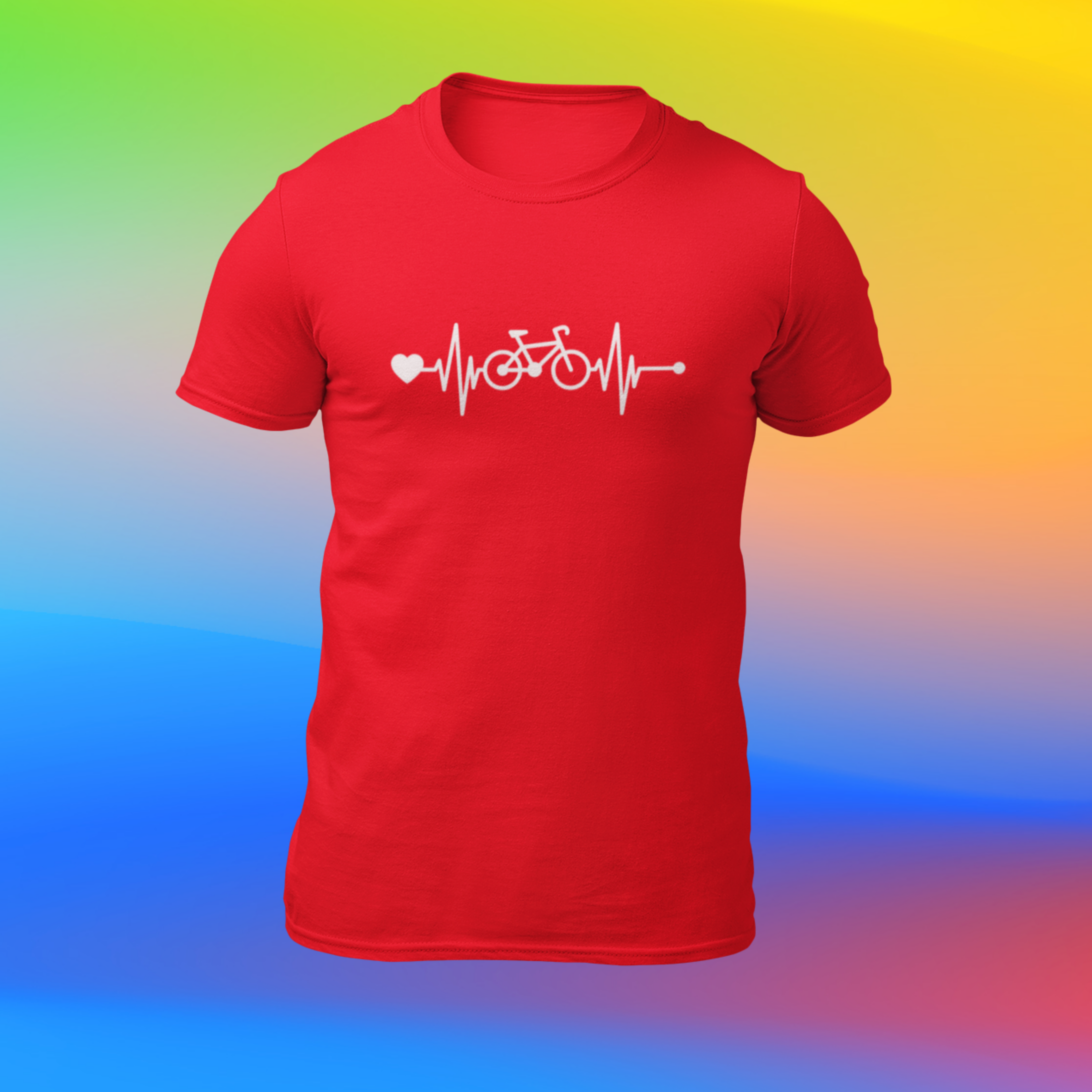 T-Shirt HEARTBEAT - Wunschdruck