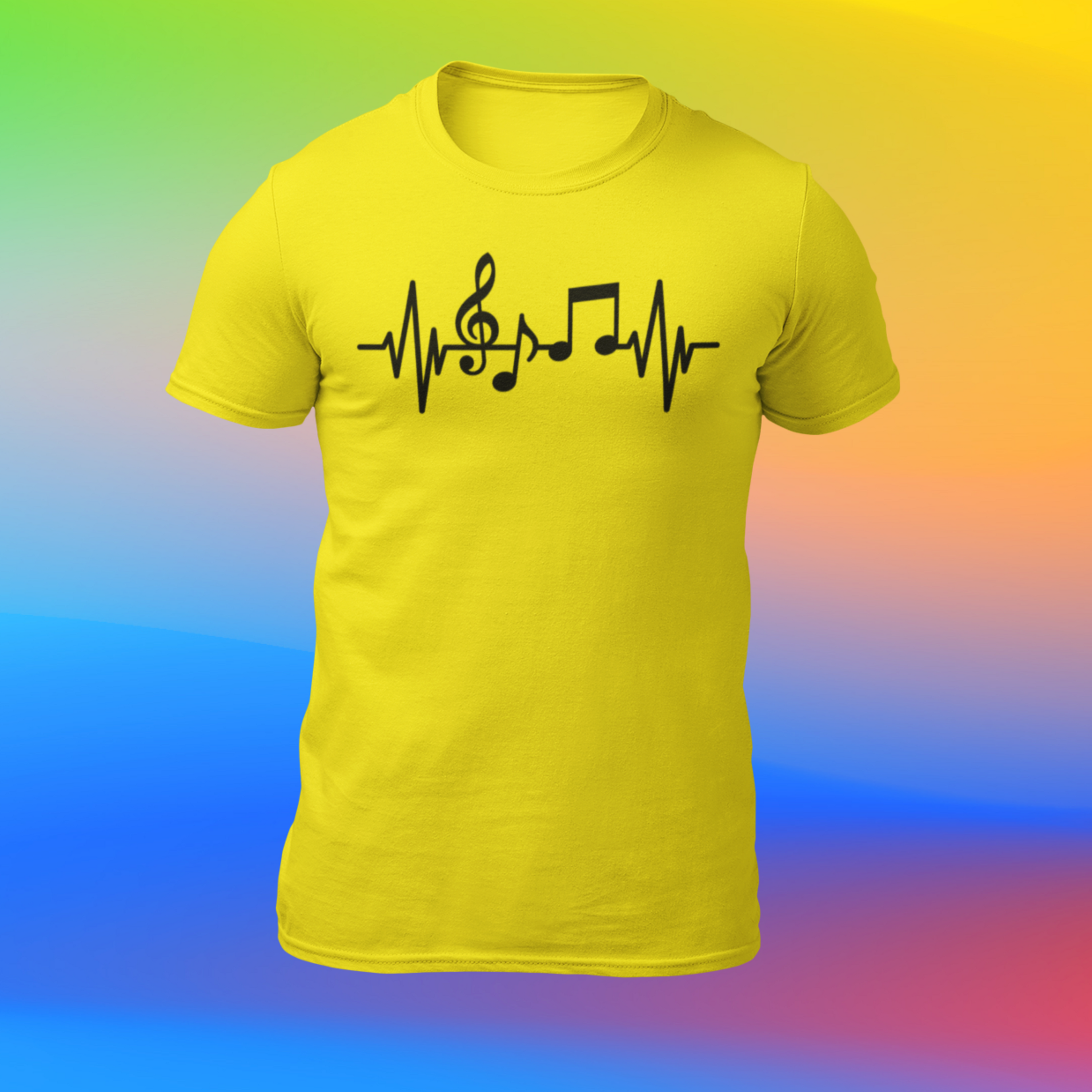T-Shirt HEARTBEAT - Wunschdruck