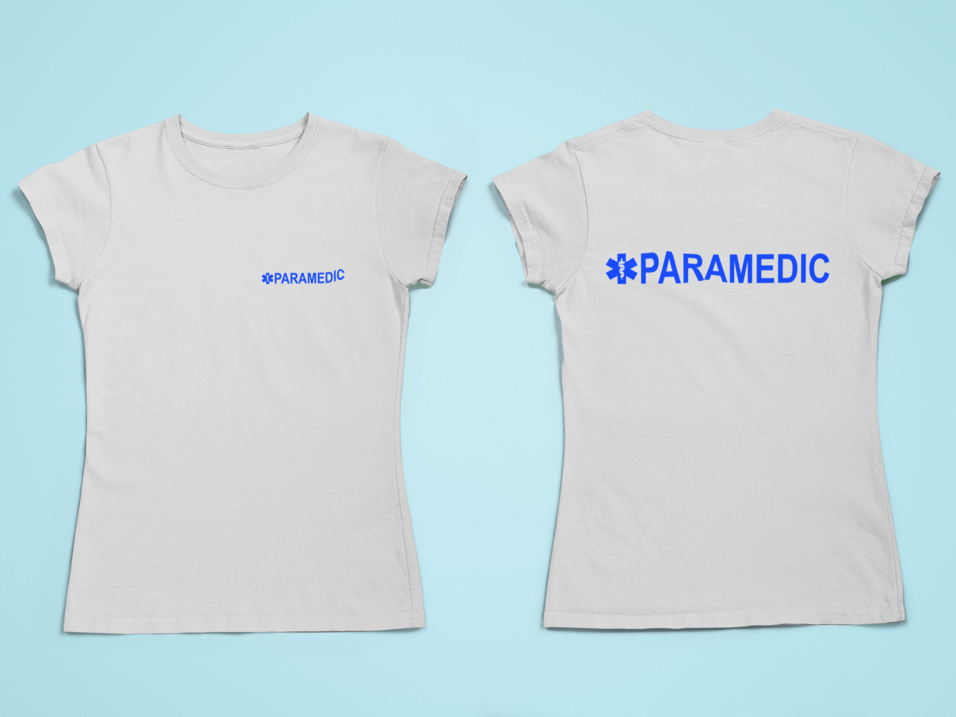 T-Shirt PARAMEDIC mit reflektierendem Druck