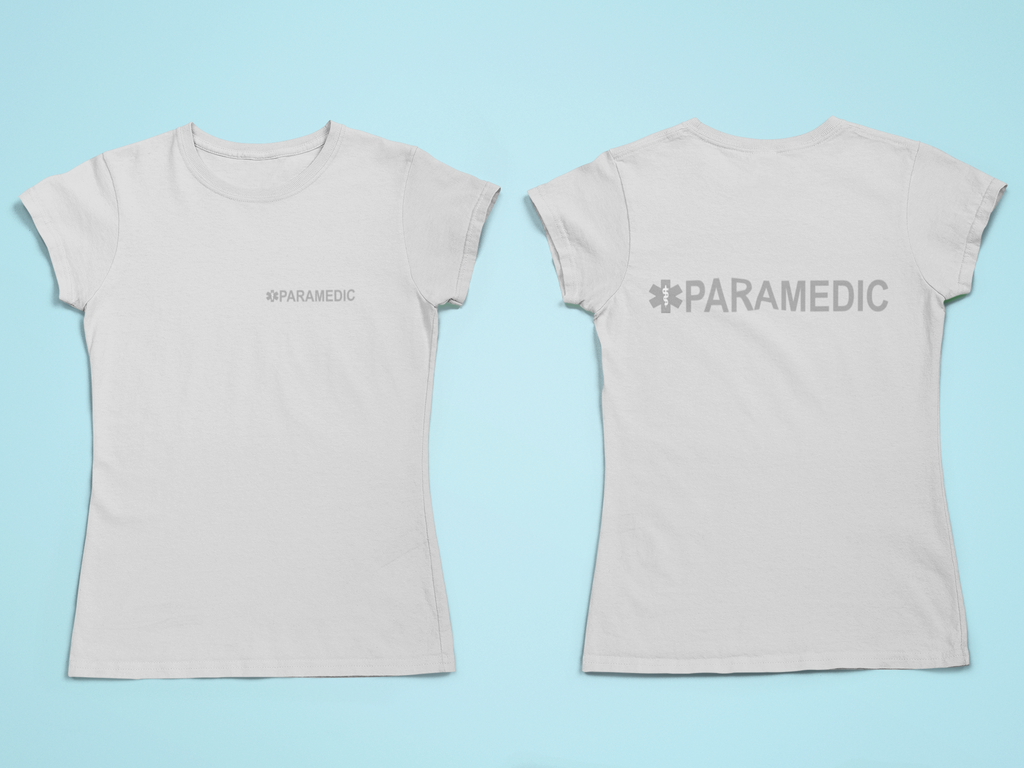 T-Shirt PARAMEDIC mit reflektierendem Druck