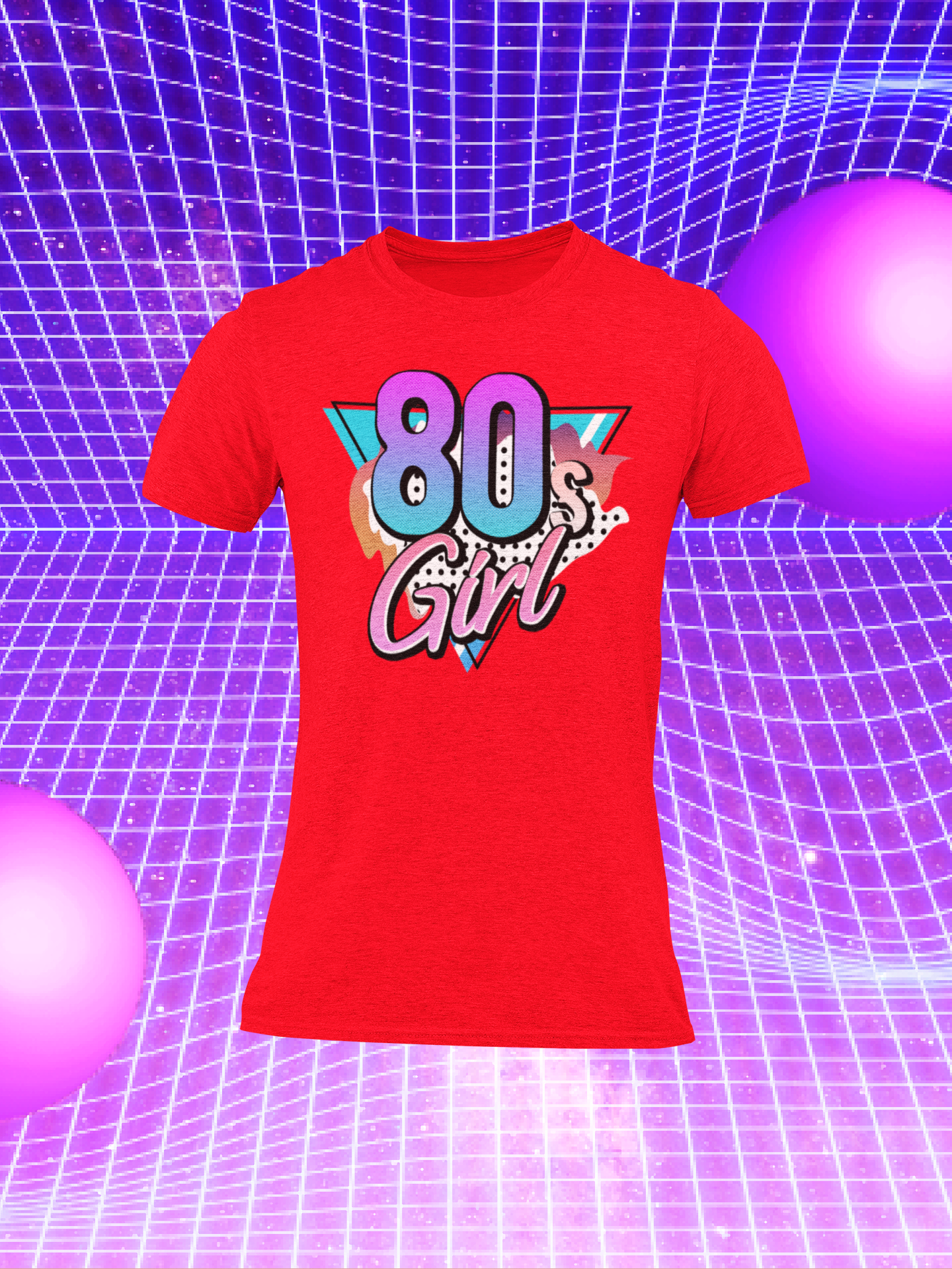 T-Shirt „Back to the 80‘s“ Vintage Retro Shirt 80er