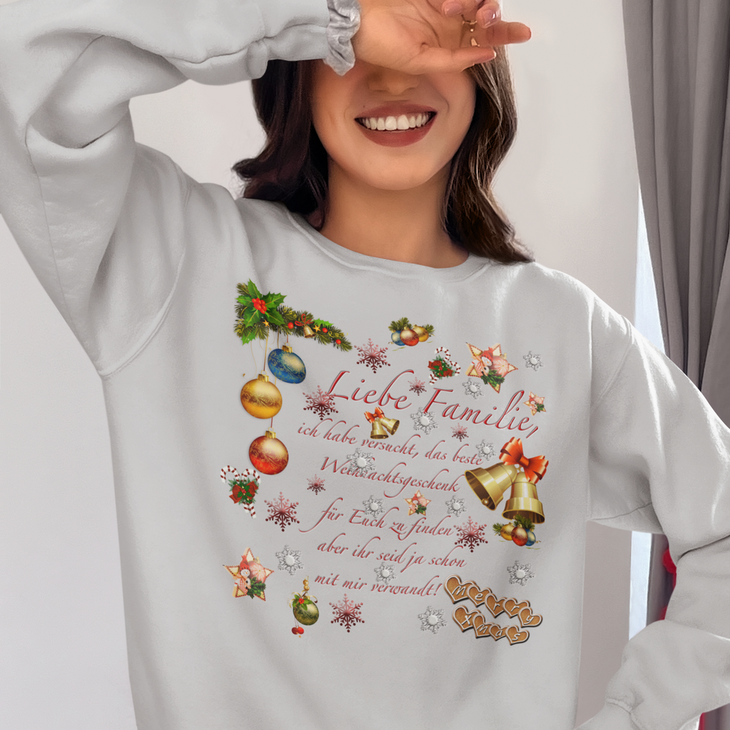 Sweatshirt WUNSCHDRUCK / WUNSCHTEXT - Sweater Longshirt personalisiert