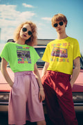 T-Shirt „Back to the 80‘s“ Vintage Retro Shirt 80er