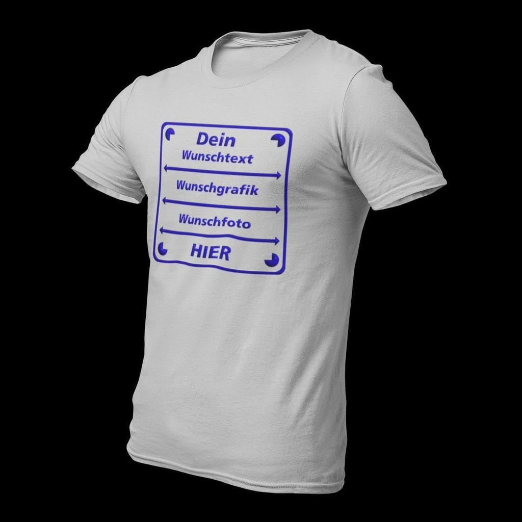 T-Shirt WUNSCHDRUCK / WUNSCHTEXT personalisiert