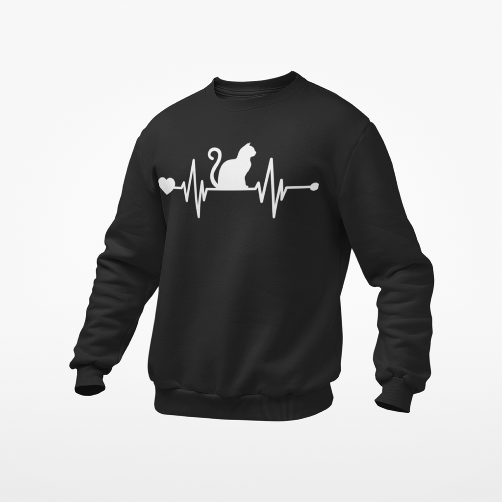 Sweatshirt HEARTBEAT - 80/20 lightweight