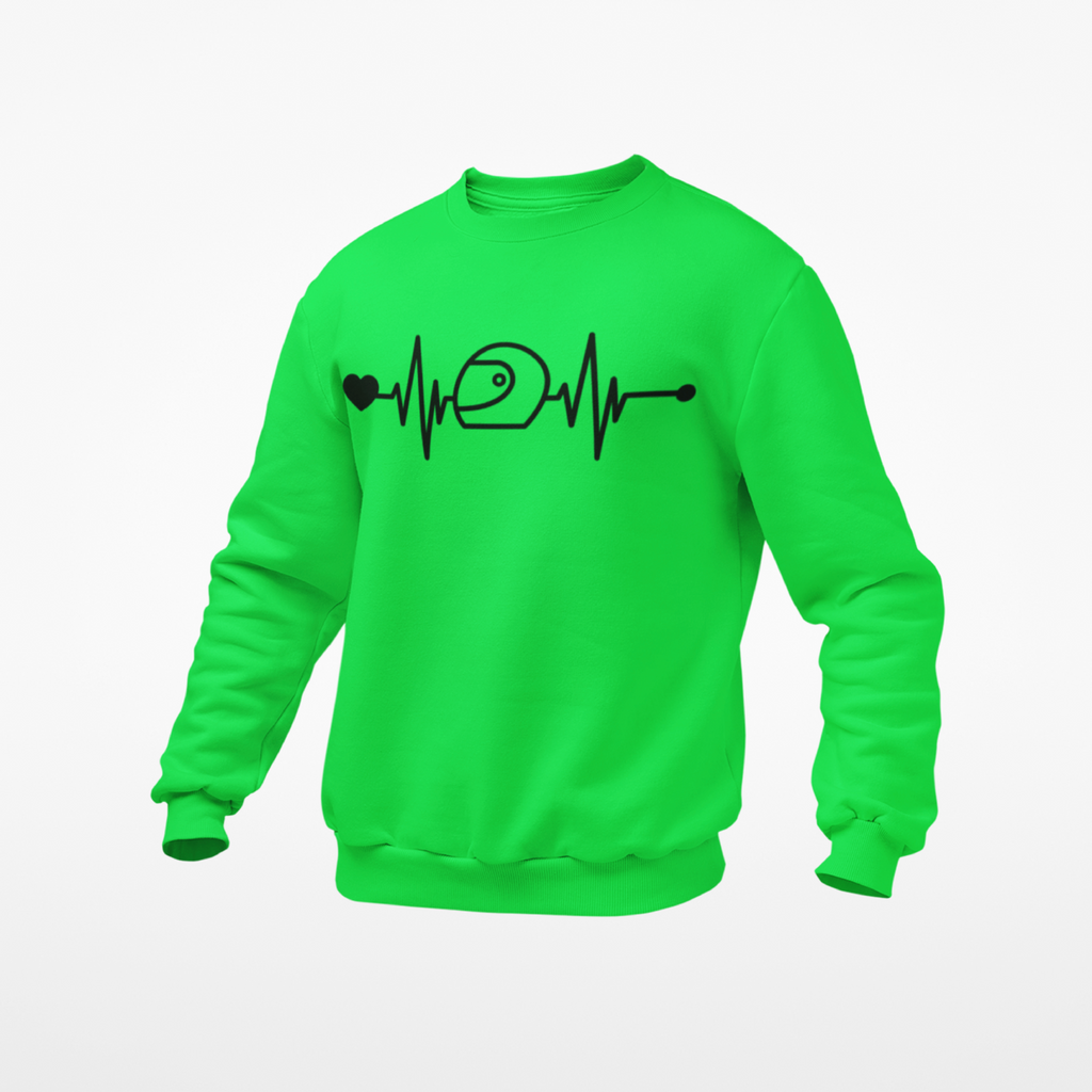 Sweatshirt HEARTBEAT - 80/20 lightweight