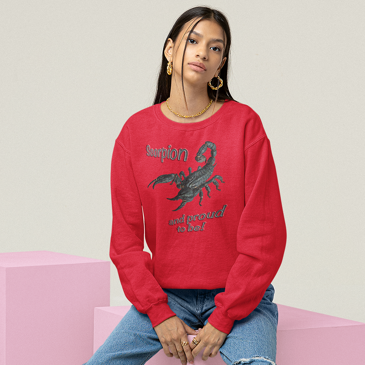 Sweatshirt WUNSCHDRUCK / WUNSCHTEXT - Sweater Longshirt personalisiert