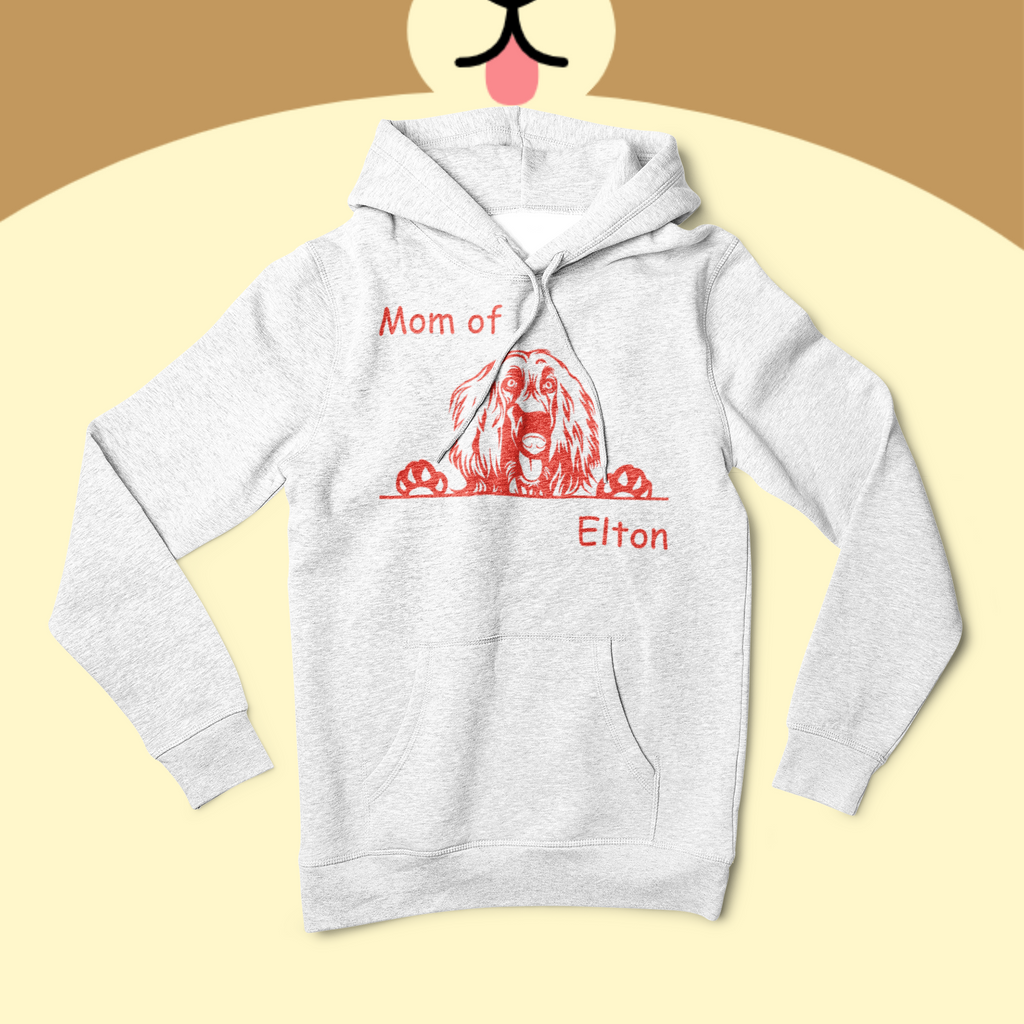 Hoodie MOM of / DAD of "Name" Ihrer Fellnase  und Hunderasse - personalisiert