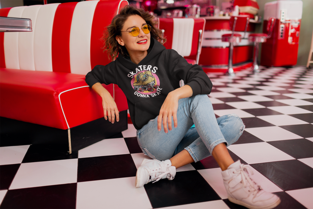 Hoodie  „Back To The 80‘s“ Sweater Kapuzenpullover