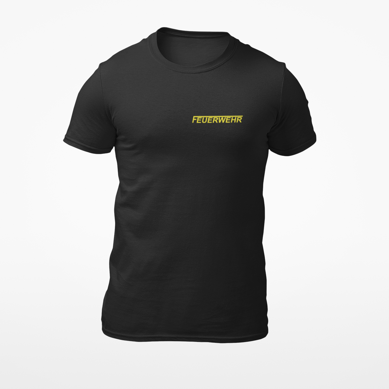 T-Shirt FEUERWEHR mit reflektierendem Brust- und Rückendruck